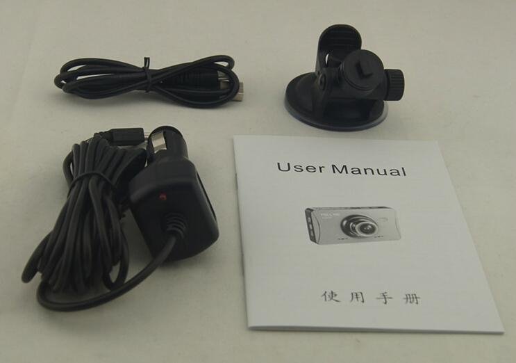3.0'' Touch Screen 1080P Car Camera DVR with 170 Degree&24 hour parking function 5