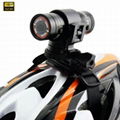 1080P F9 Alloy high quality waterproof f9 sport action camera dv for helmet ski