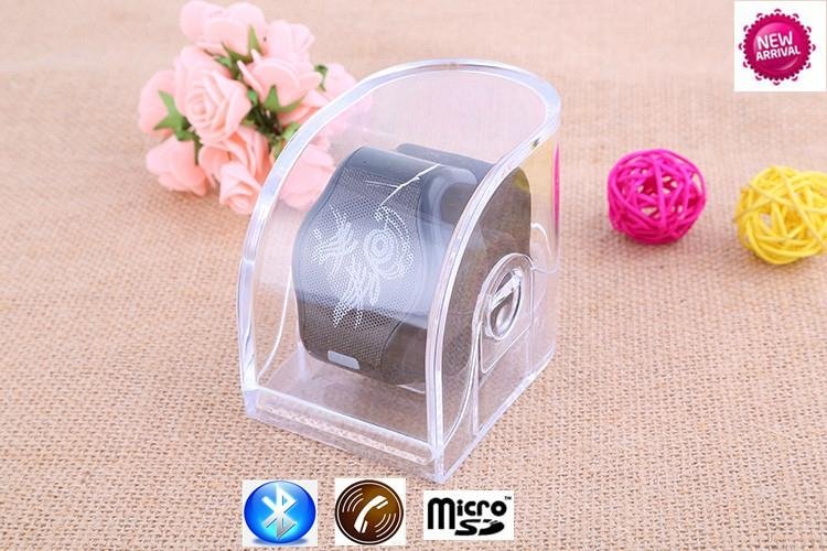 Wearable Watch Bluetooth MP3 Speaker with TF Slot compatible iphone 6 6 plus 5