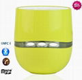 2014 Newest Cup Design NFC 2.4GHZ Bluetooth Speaker with TF+Lighting+Aux in 2