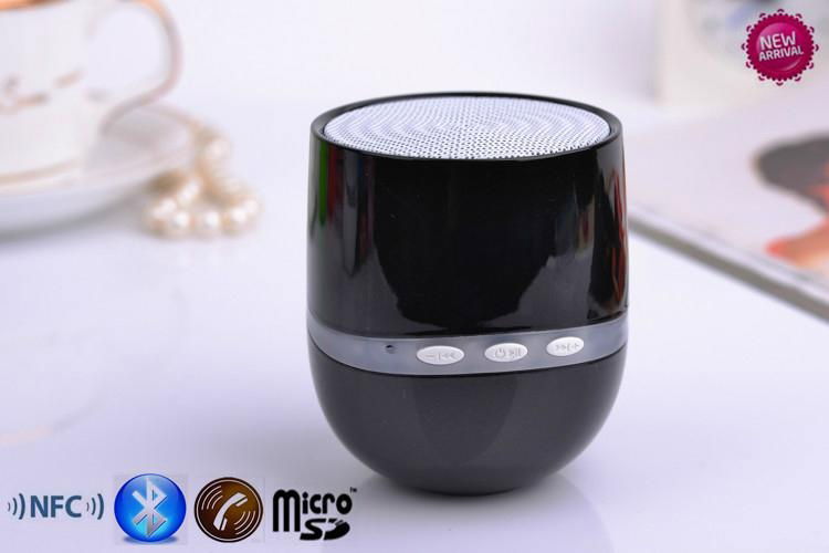 2014 Newest Cup Design NFC 2.4GHZ Bluetooth Speaker with TF+Lighting+Aux in 3