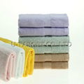 New Soft Absorbent 100% Egyptian Bamboo Fiber Luxury Stripe Hand Sheet Towels 3