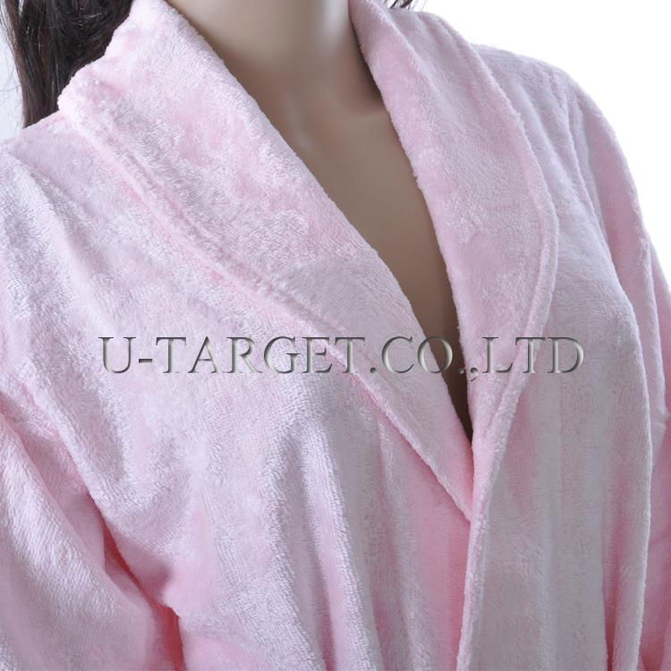 Bamboo robes 100%Bamboo fibre  Ladies Bamboo Bathrobe Dressing Gown 3