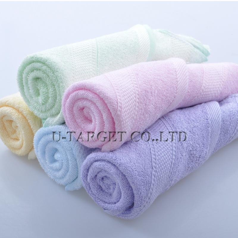 Brand New 100% Bamboo Fibre Wash Face Towel Hotel Towel Washcloth 34x76cm 2