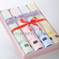 Brand New 70% Bamboo fiber+30% cotton Solid Soft Home Towel Washcloth Gift Box 3