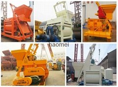 Factory price JS500 small type concrete mixing machine  