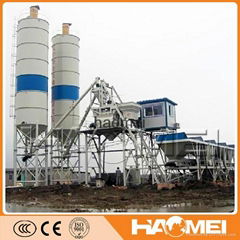 HZS25 Concrete Batching Plant with Good Quality and Low Cost