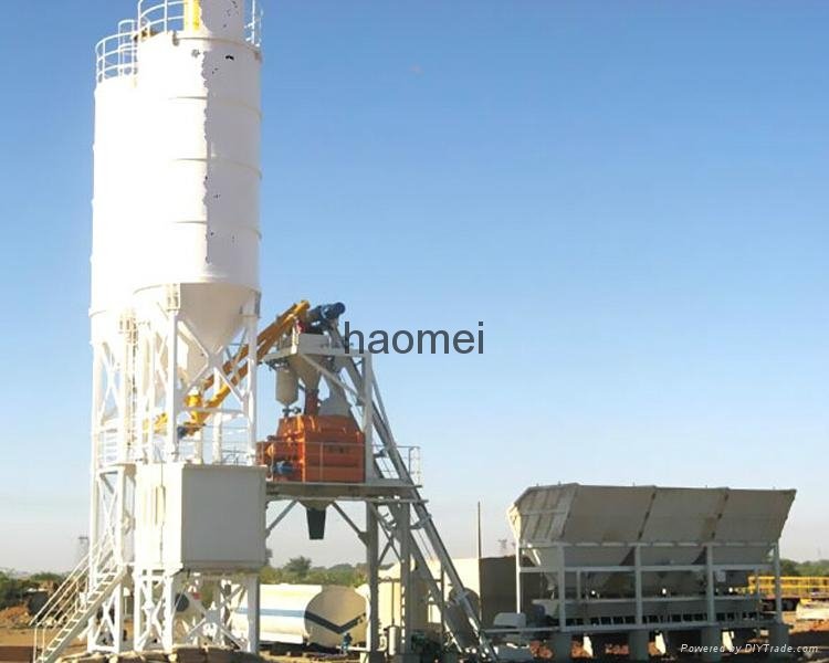 Hot selling YHZS75 Mobile Concrete Batching Plant  3