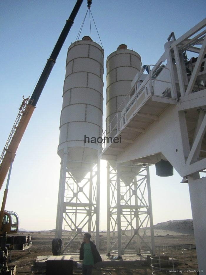 YHZS50/60 Mobile Concrete Mixing Plant Suppliers 5