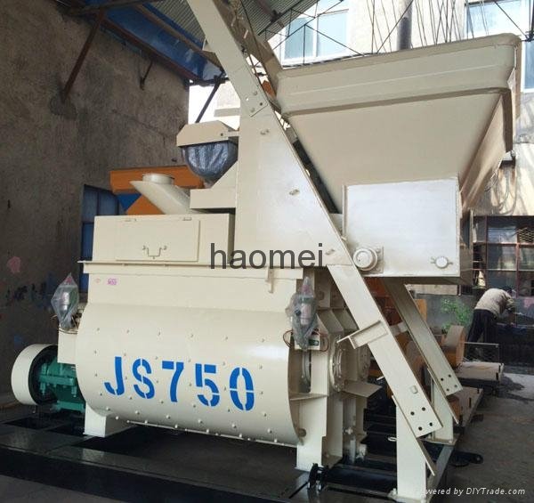 YHZS35 mobile concrete batching and mixing plant 2