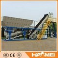 YHZS35 mobile concrete batching and mixing plant 3