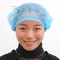 disposable bouffant nonwoven cap 2