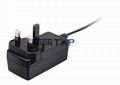 Manufacture 220V AC DC 14.4v power adapter with UL,FCC,RoHs certifiation 2