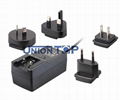 Manufacture 220V AC DC 14.4v power adapter with UL,FCC,RoHs certifiation 4