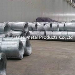 Big coil galvanized iron wire