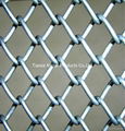 Chain link wire mesh fence 2