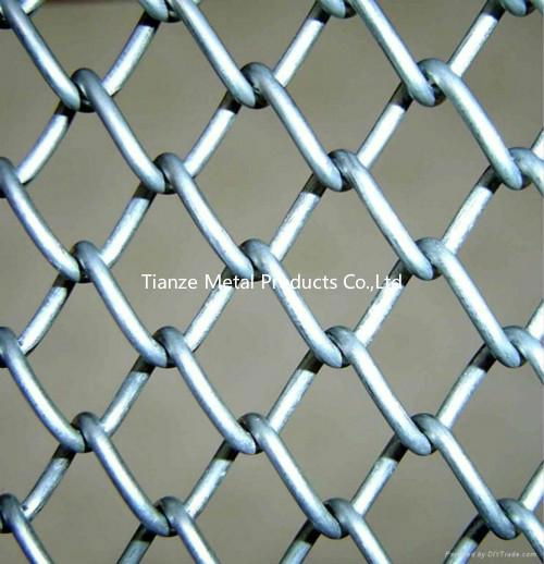 Chain link wire mesh fence made in China 4