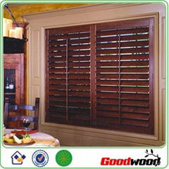 Basswood shutter