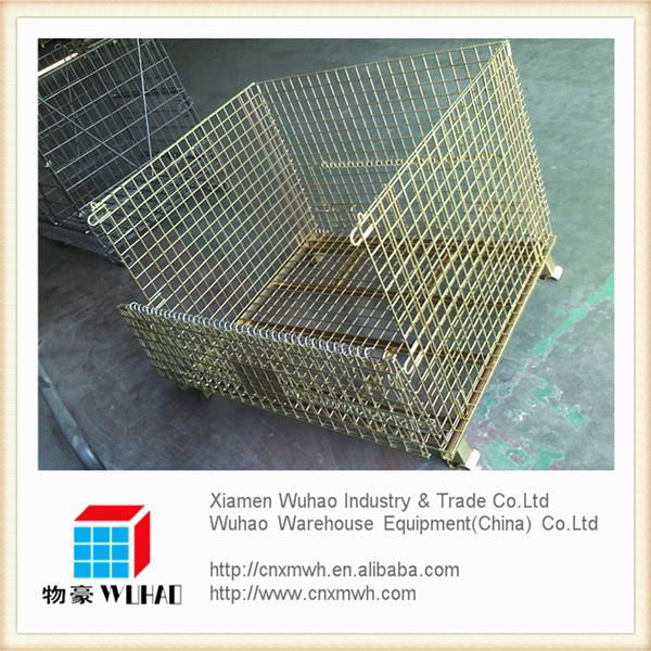 foldable stockable partable forklift cage 3