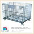 foldable basket wire mesh container 1