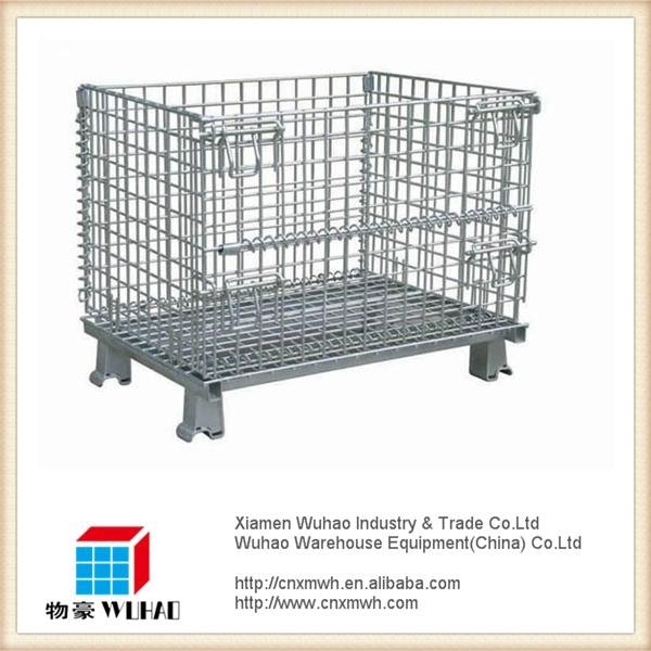 foldable basket wire mesh container 3