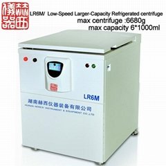 LR6M/  Low-Speed Larger-Capacity Refrigerated centrifuge 
