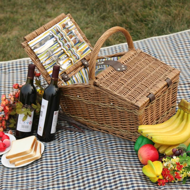 wicker picnic basket with lid wicker picnic baskets for sale 3