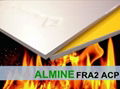 ALMINE  A2 and B1 Grade Fire Rated ACP panel for wall cladding