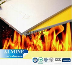 ALMINE Class A2 Fireproof Aluminium Composte Panel 