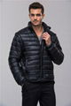 Black men jackets down coats with battery system heating clothing warm OUBOHK  3