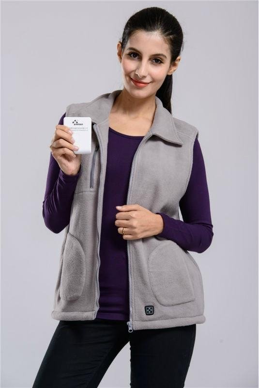 Winter women's vest with battery system heating clothing warm OUBOHK 2