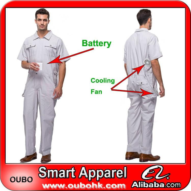  Workwear Coverall with automatic cooling system Outdoor Working OUBOHK