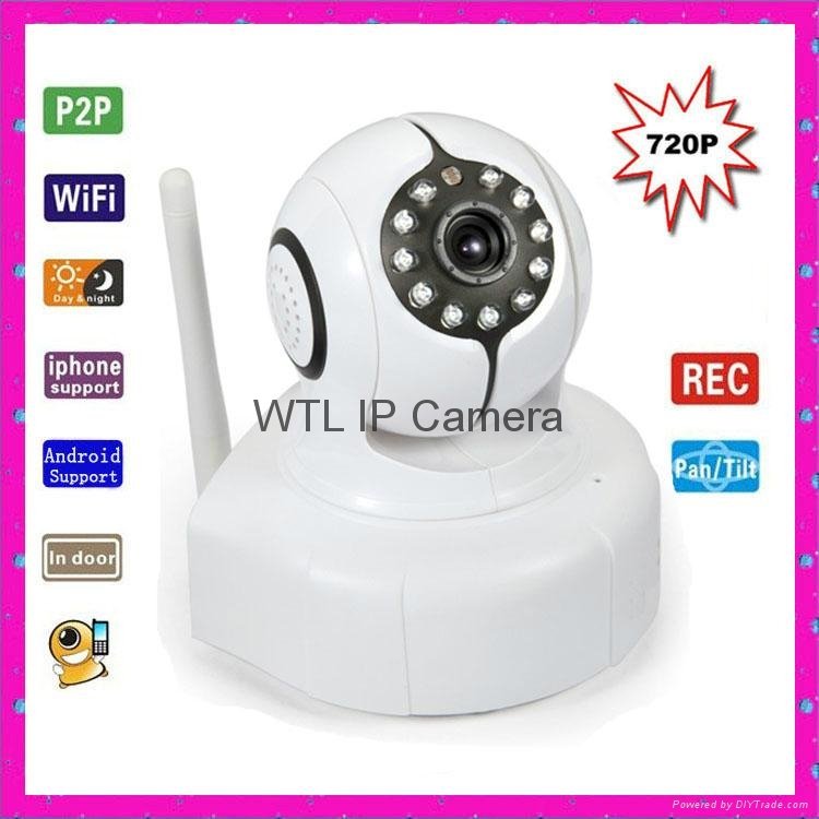 720P Mini wireless wifi ip camera supports 32g tf card recording 3