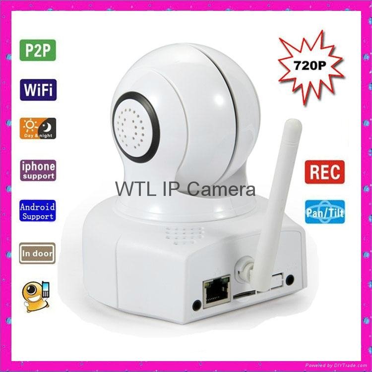 720P Mini wireless wifi ip camera supports 32g tf card recording