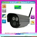 WiFi Outdoor Waterproof Wireless P2P LED IR Night Vision IP Camera 4