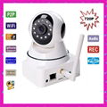 HD Megapixel H.264 720P Plug and Play WiFi P2P IP Camera Baby Monitor 4