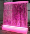 LED floor standing waterwall home room partition panels 2