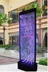 color changing bubble fountain panel