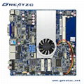 ZC-T4200DL Intel HasWell I5-4200U dual core motherboard for 2 lan 3