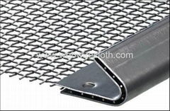 Manufacture Selling Flat Top Crimped Mesh For Vibrating Screen Mesh