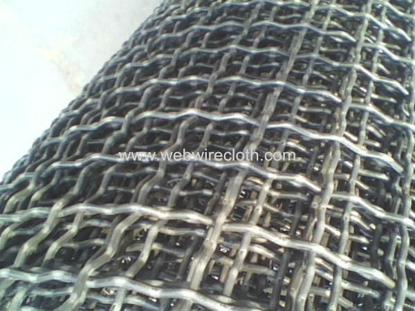 Manufacture Selling Flat Top Crimped Mesh For Vibrating Screen Mesh 3