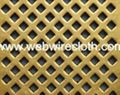 Hot Sales!!!Slot Hole Round Ends Stainless Steel Perforated Metal Manufacture 3