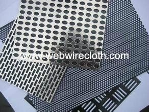 Hot Sales!!!Slot Hole Round Ends Stainless Steel Perforated Metal Manufacture 5