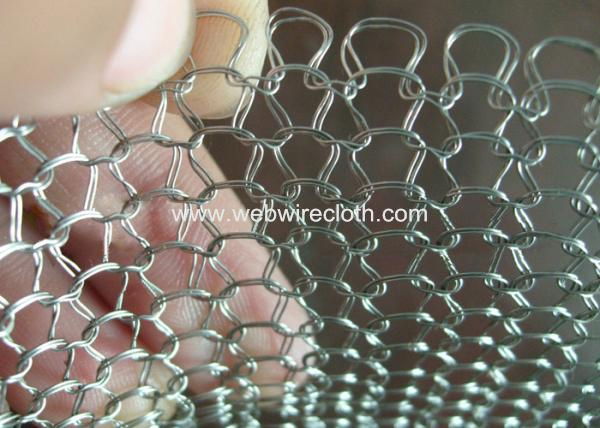 Factory Supply SP SS Knitted Wire Mesh For Airbag Stamping Pad 4