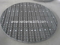 High Quality SS Top Assembing Demister Pads For Gas-liquid Separation Equipment