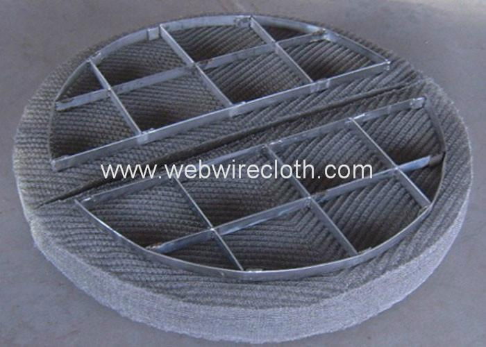 High Quality SS Top Assembing Demister Pads For Gas-liquid Separation Equipment 5