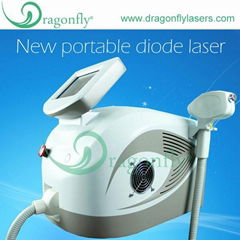 2015 Advanced USA technology 808nm diode laser permanent hair removal machine