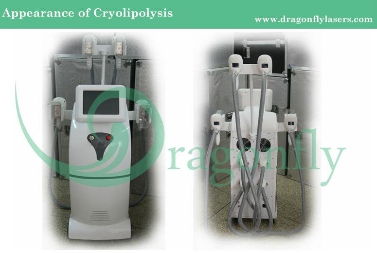 On Promotion !!! fast effective cryolipolysis cool shaping machine 4