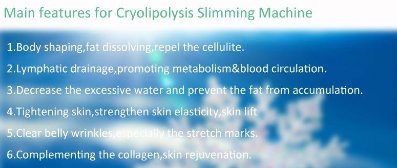 HOT! Multifunction cry lipolysis slimming fat freezing cry lipolysis slimming ma 3