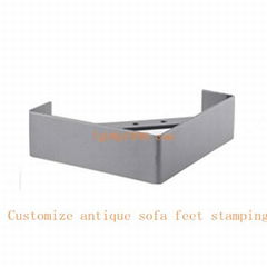 custom made sofa metal accessories stamping